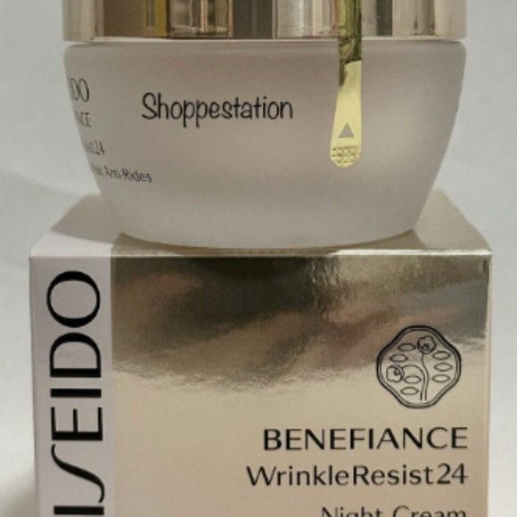 Shiseido Benefiance WrinkleResist24 Night Cream Full Size 1.7oz /50ml New In Box - Picture 3 of 5